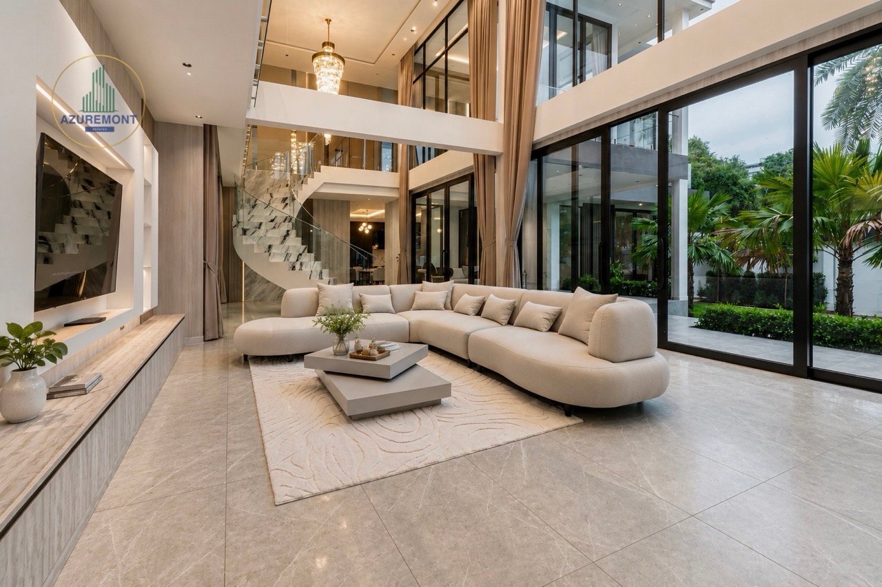 Exclusive Beachfront Luxury Villa for Sale in Majestic Residence Pratumnak Pattaya | 6 Bed Sea View
