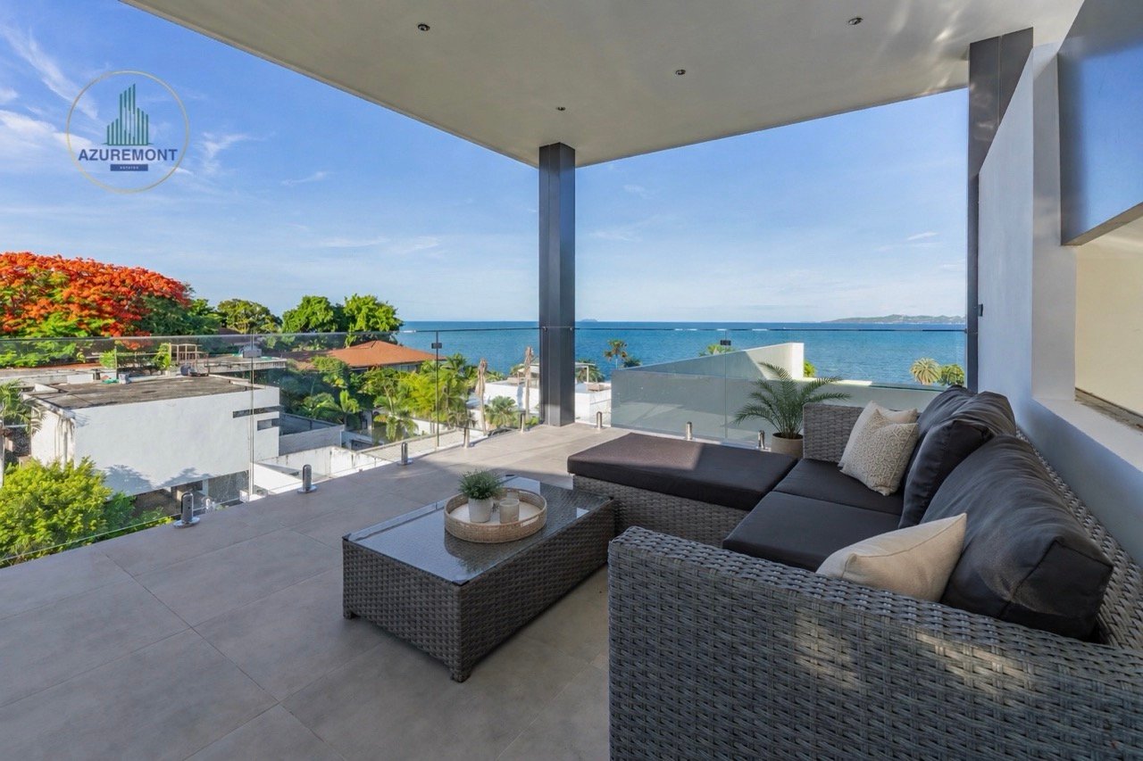Exclusive Beachfront Luxury Villa for Sale in Majestic Residence Pratumnak Pattaya | 6 Bed Sea View