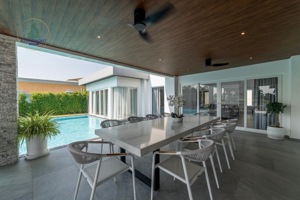 Ultra-luxury villa for sale Pattaya, Siam Royal View pool villa, Villa Melina, ocean view property Pattaya