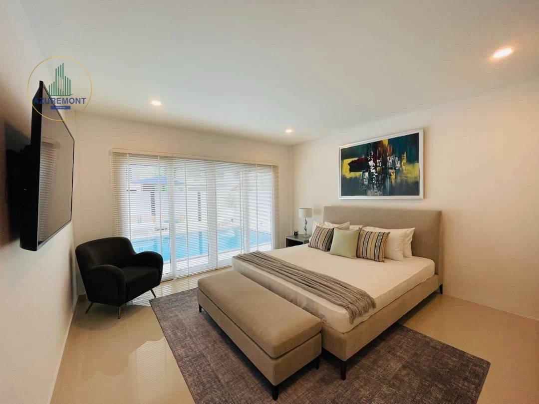 Modern Luxury Pool Villa for Rent in Casa Jomtien Pattaya | 4 Bed Walk to Beach (Pet-Friendly) | Azuremont Estates