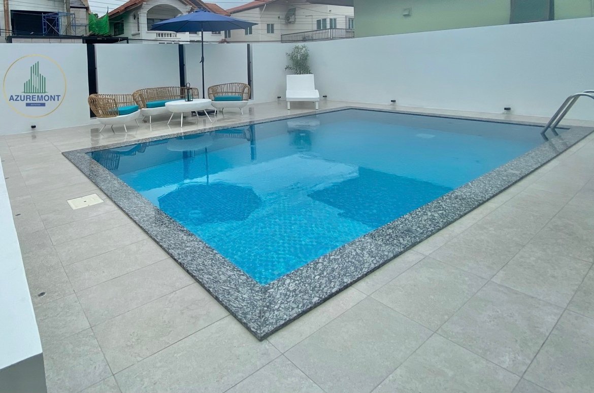 Modern Luxury Pool Villa for Rent in Casa Jomtien Pattaya | 4 Bed Walk to Beach (Pet-Friendly) | Azuremont Estates