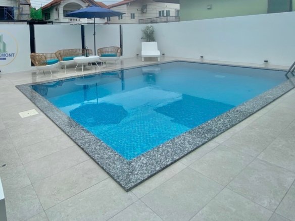 Modern Luxury Pool Villa for Rent in Casa Jomtien Pattaya | 4 Bed Walk to Beach (Pet-Friendly) | Azuremont Estates