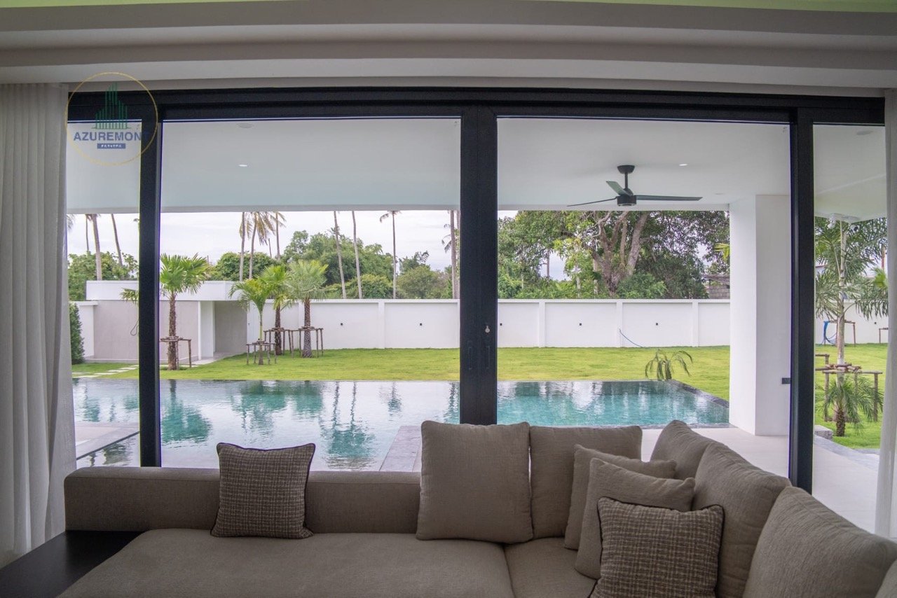 Luxury Renovated Pool Villa Huay Yai Pattaya | 1 Rai Land 5 Bed Infinity Pool Near Siam Country Club